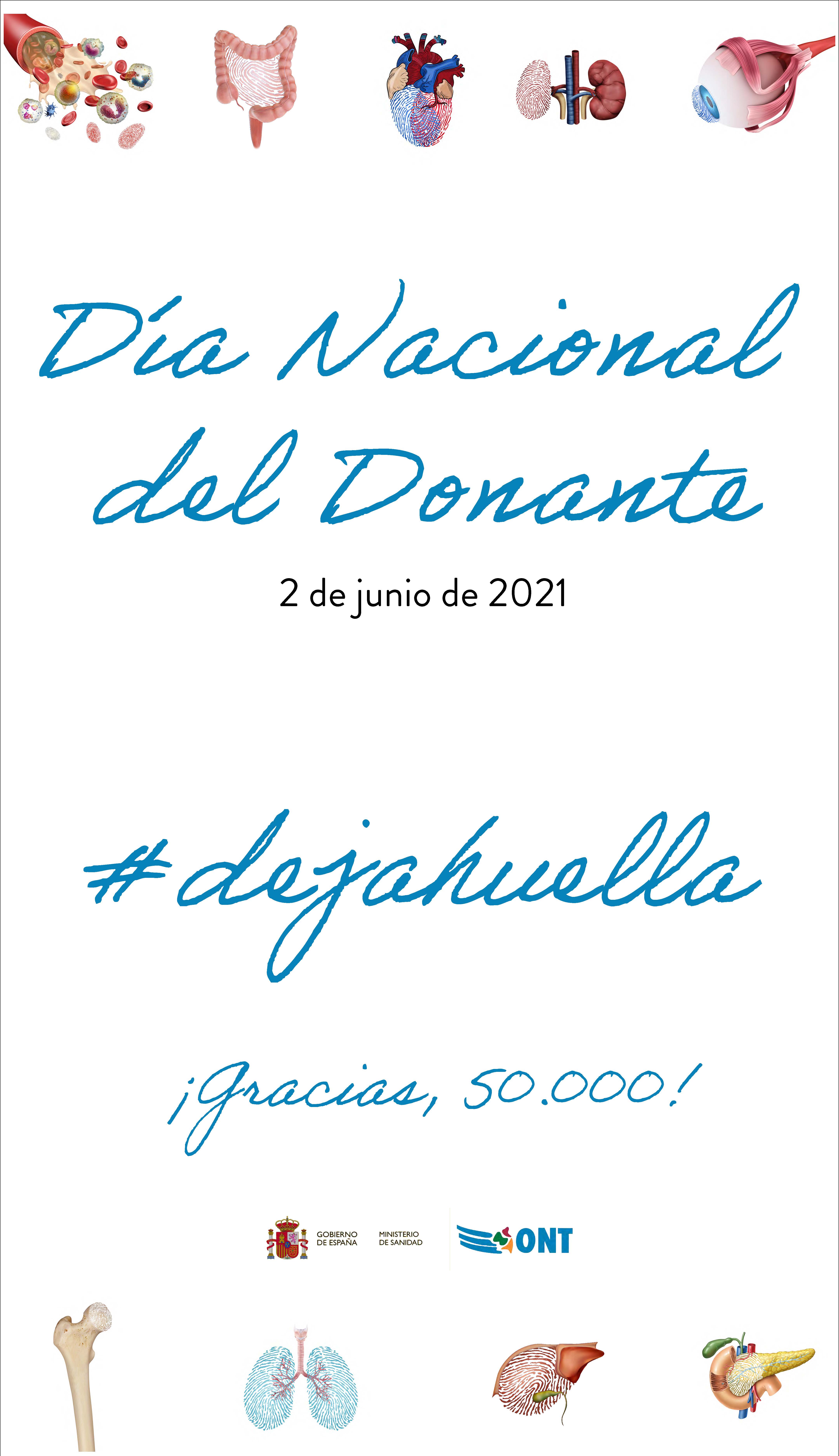 Día Nacional del Donante de órganos. 2 de junio de 2021